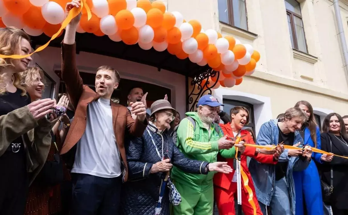 Открытие благотворительного кафе в Туле